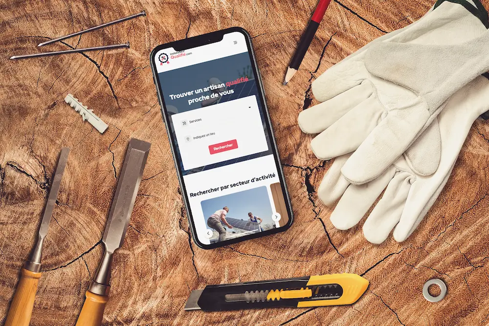 présentation site installateur qualifié